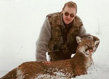 Mountain Lion hunting in Montana with a hunting guide from Redbone Outfitting.
